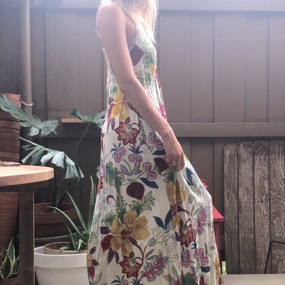 Floral print sundress